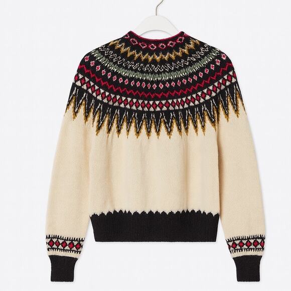 Vintage William Schmidt Co Oslo Norwegian Handknit Cardigan Sweater - Picture 6 of 7